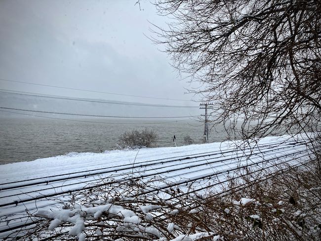 Train tracks Riverdale Park Bronx